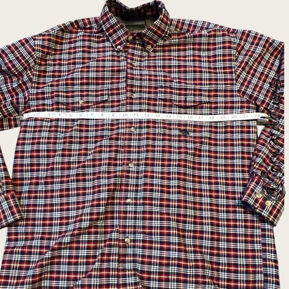 Roper Men’s Western Plaid Shirt – Size M – 100% Cotton - Picture 9 of 13